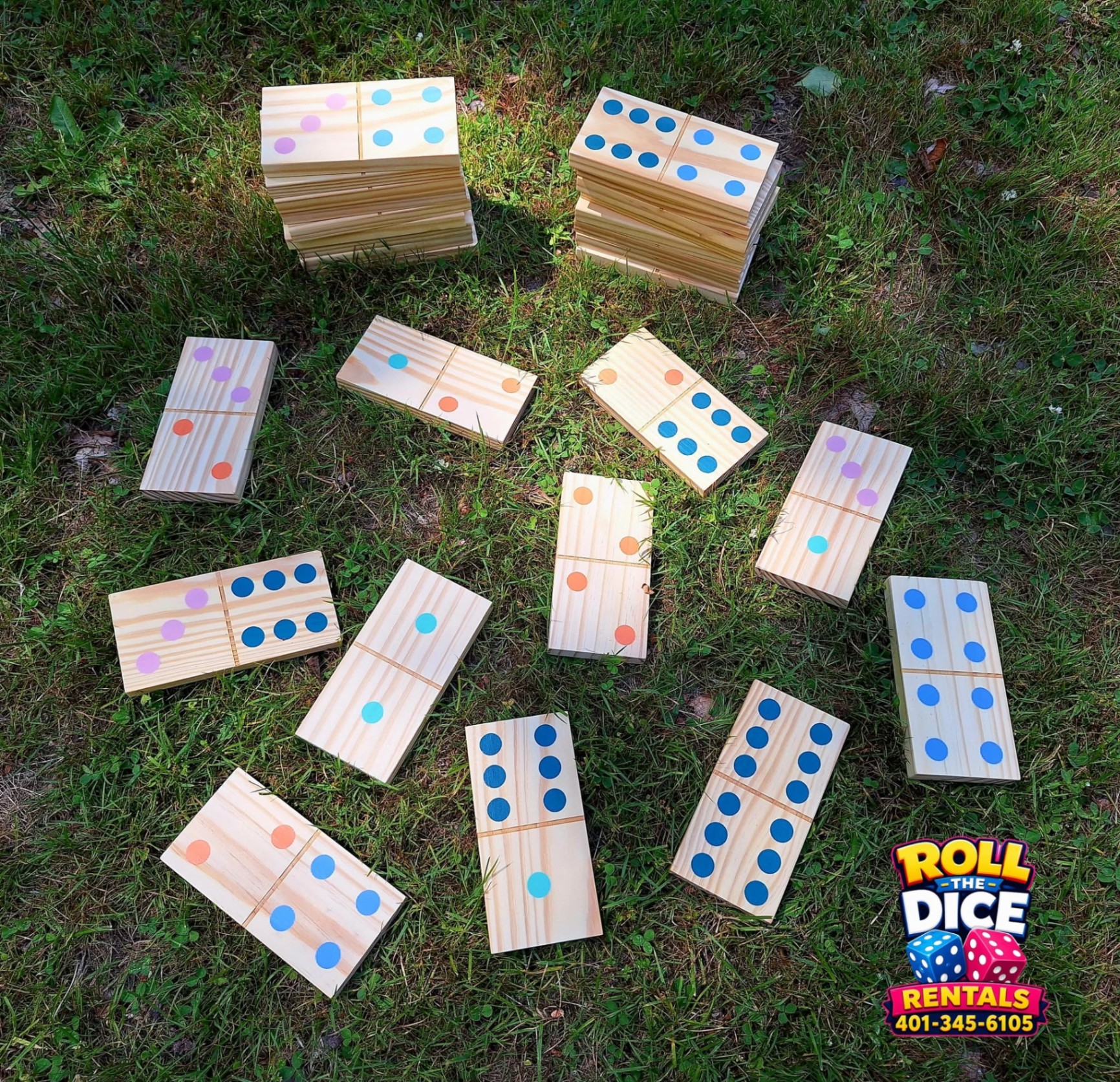 Jumbo Wooden Dominoes