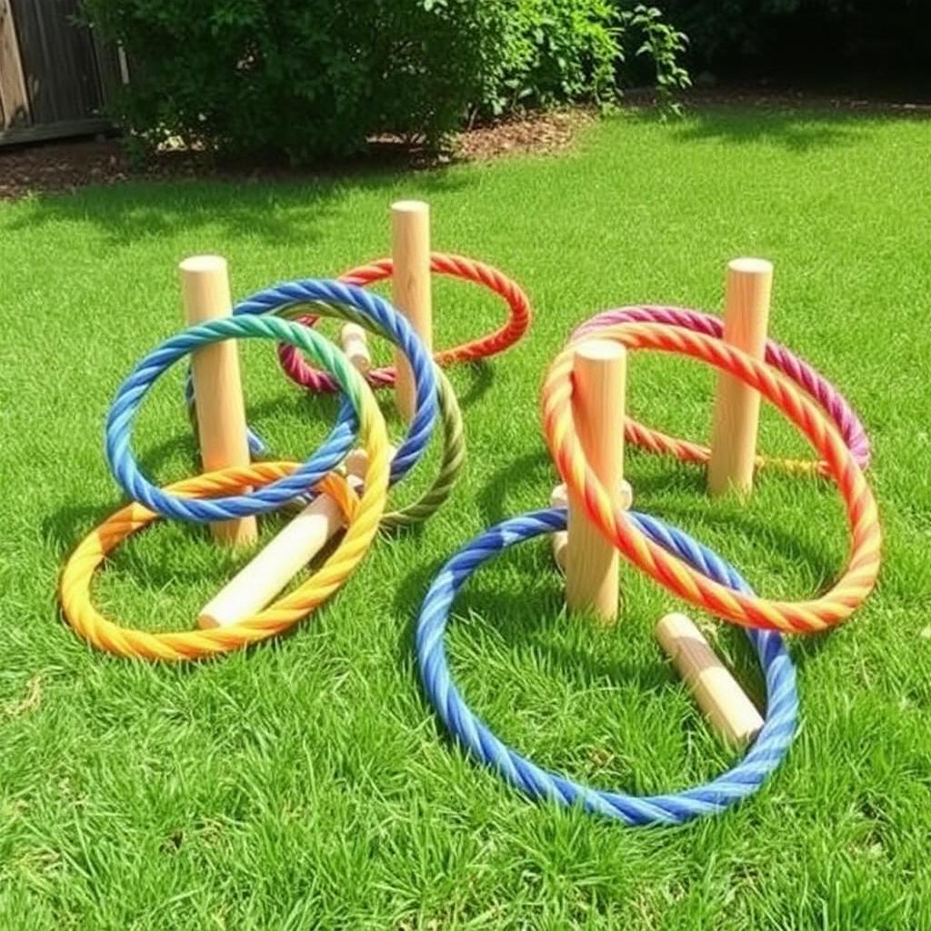 Wooden Ring Toss
